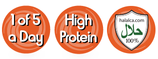 high protein morocccan chicken food wrap logo