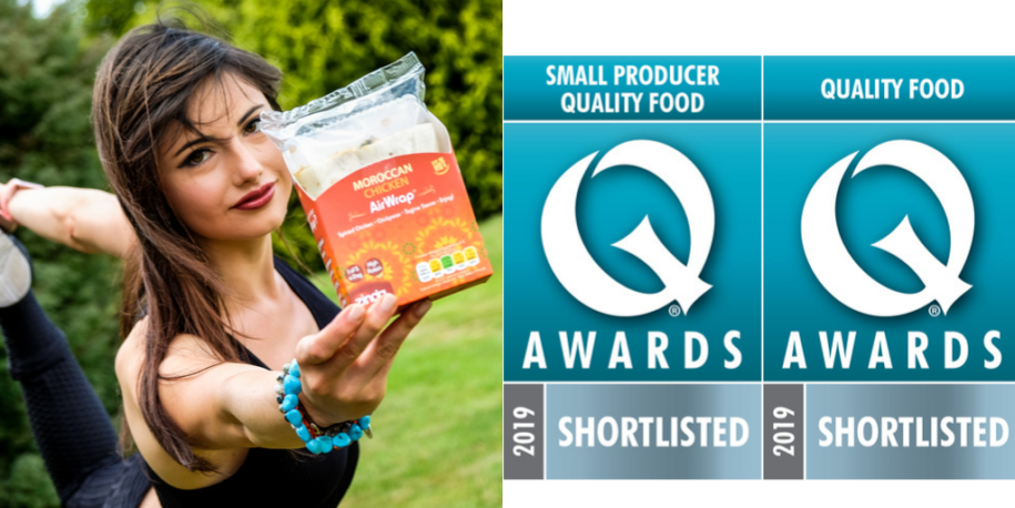 Zinda Moroccan Chicken AirWrap Reached Finals for Q Awards