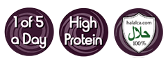 high protein chicken caesar wrap logo