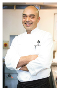 chef alfred prasad balancing the taste and nutrition